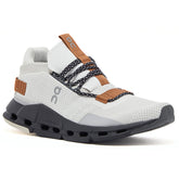 On Cloudnova White Pecan – Lightweight Unisex Performance Sneakers - Cloud Tread